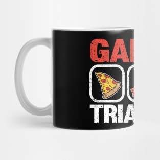 Funny Gaming Triathlet Pizza Sleep Gamer Gift Player Games Mug